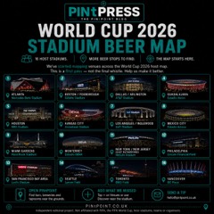 World Cup 2026 Stadium Beer Map: Help Us Find Good Beer Near The Grounds